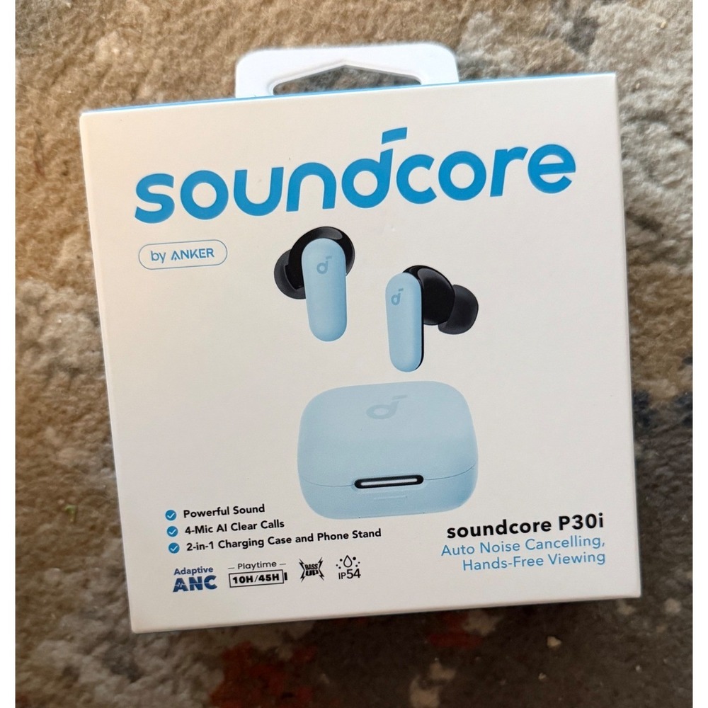 Anker Soundcore P30i True Wireless Earbuds ANC Bluetooth Headphones Tech